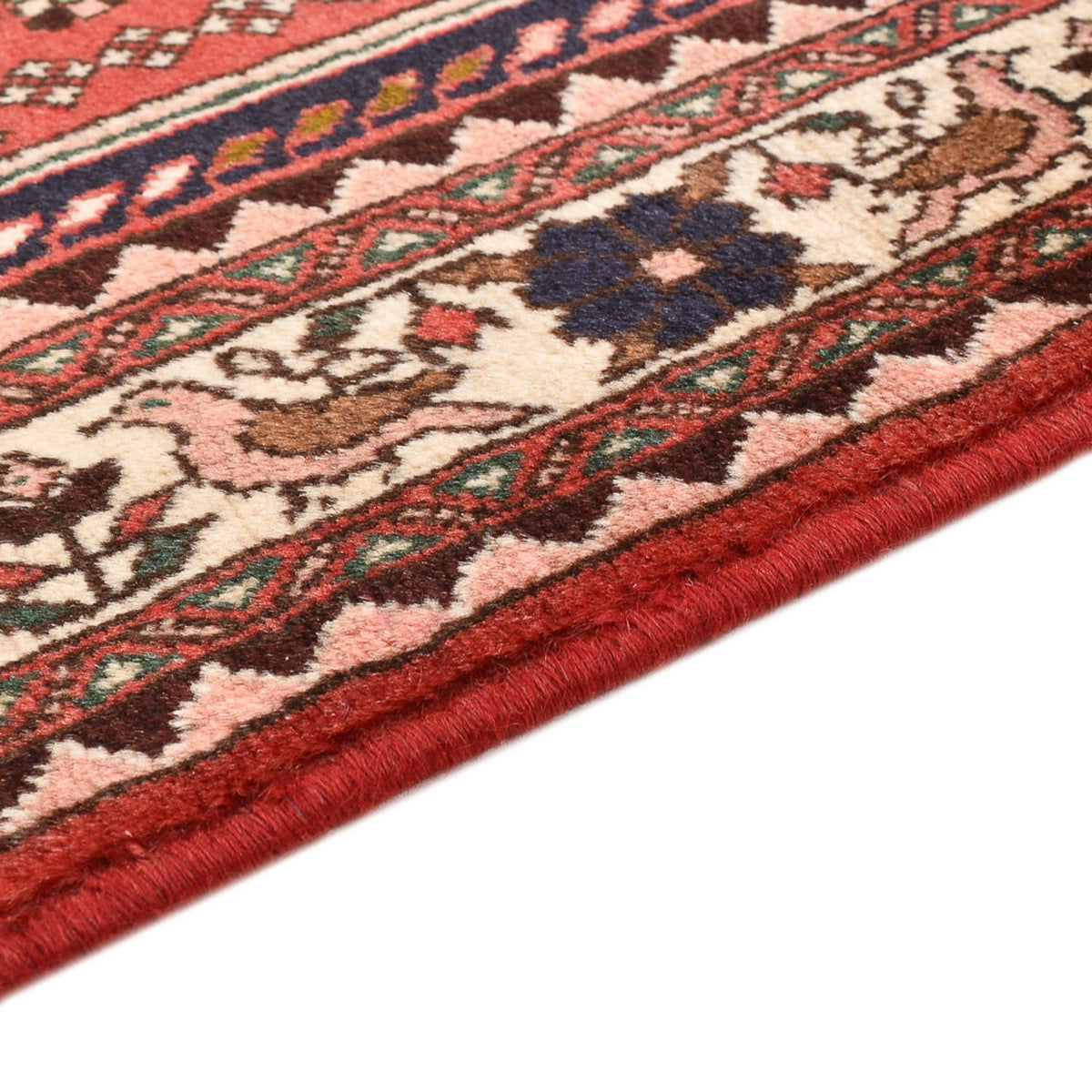 Tapis persan - Nomadic - 150 x 108 cm - rouge
