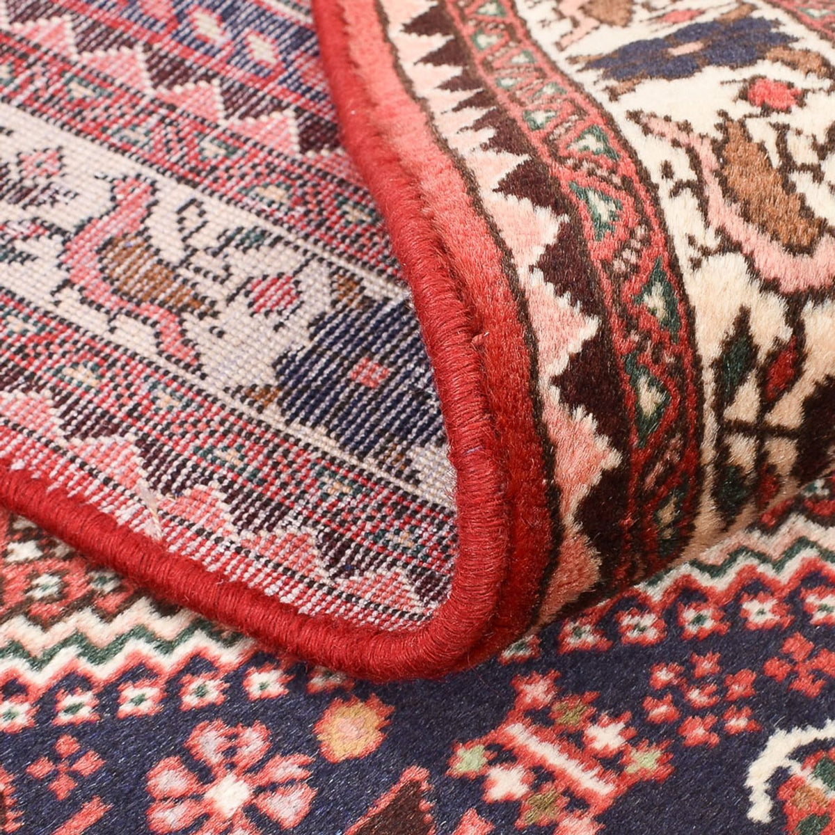 Tapis persan - Nomadic - 150 x 108 cm - rouge