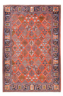 Tapis persan - Nomadic - 204 x 138 cm - rouge clair