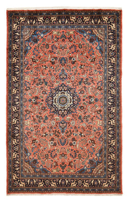 Tapis persan - Nomadic - 311 x 205 cm - rouge clair