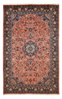 Tapis persan - Nomadic - 311 x 205 cm - rouge clair