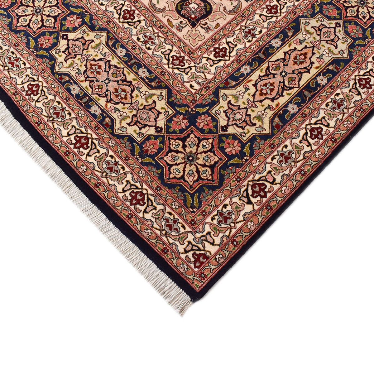 Tapis persan - Tabriz - Royal - 396 x 298 cm - beige foncé