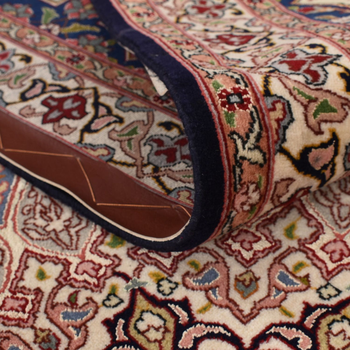 Tapis persan - Tabriz - Royal - 396 x 298 cm - beige foncé