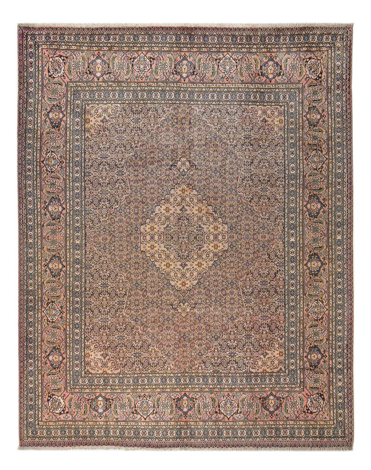 Tapis persan - Tabriz - 357 x 279 cm - rouille