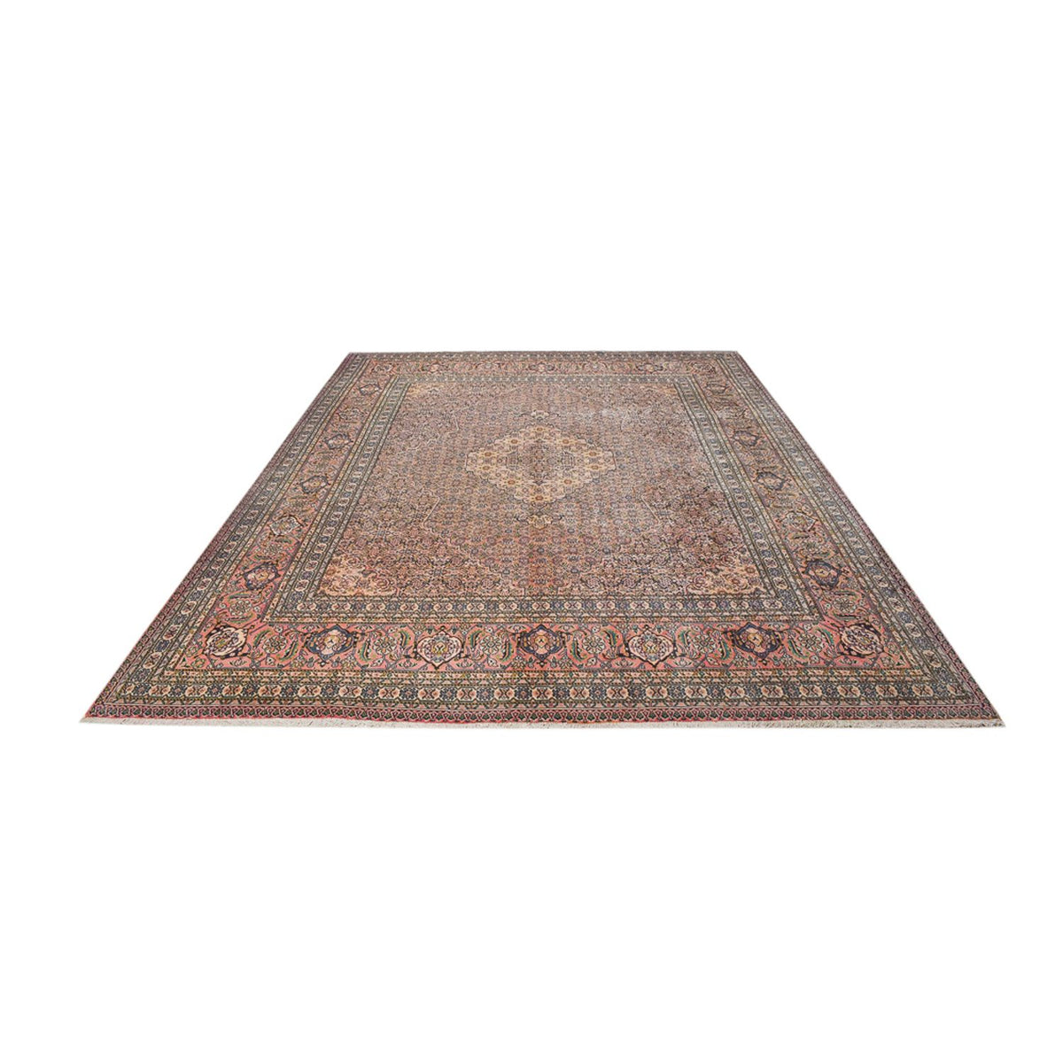 Tapis persan - Tabriz - 357 x 279 cm - rouille