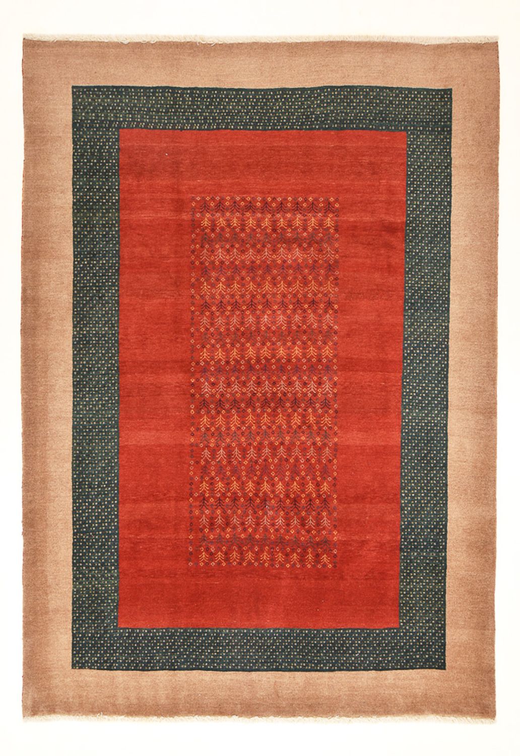 Tapis Gabbeh - Loribaft Persan - 300 x 213 cm - multicolore