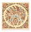 Tapis persan - Royal - 52 x 51 cm - multicolore