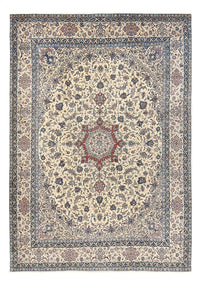 Tapis persan - Isfahan - Premium - 430 x 303 cm - crème