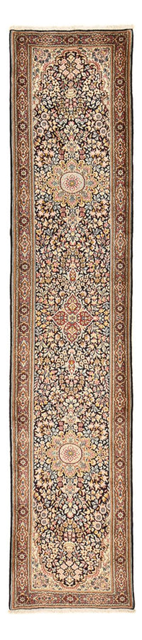 Tapis de couloir Tapis persan - Royal - 390 x 85 cm - beige foncé