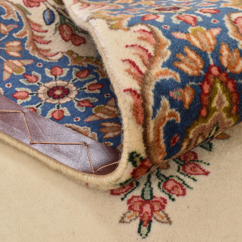Tapis de couloir Tapis persan - Royal - 405 x 85 cm - crème