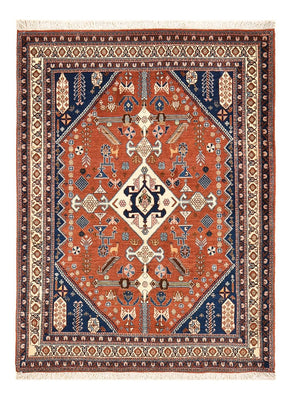 Tapis Gabbeh - Persan Kashkuli - 157 x 113 cm - multicolore