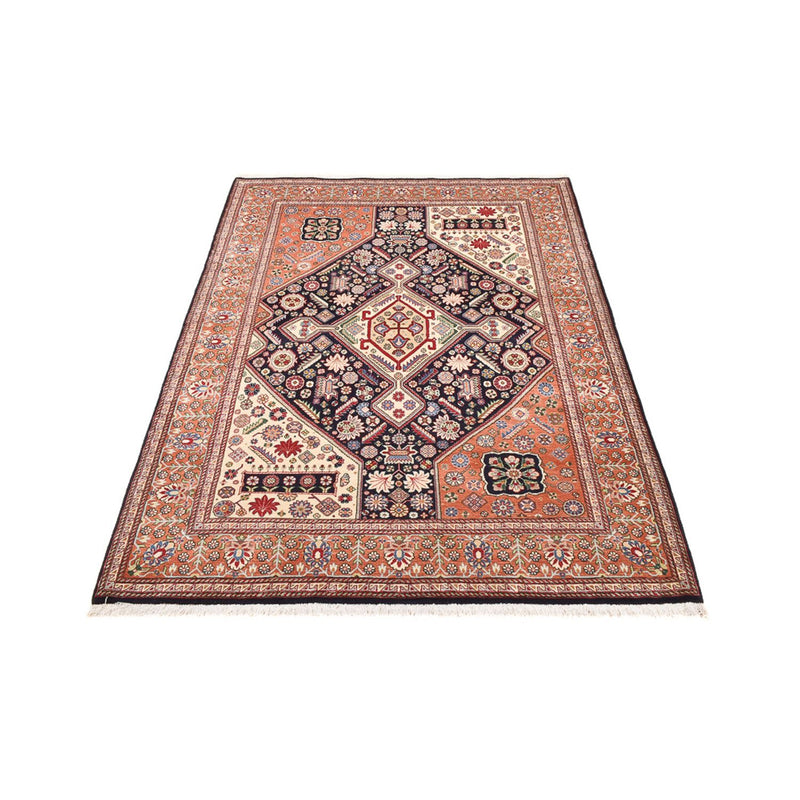 Tapis Gabbeh - Persan Kashkuli - 205 x 144 cm - bleu foncé