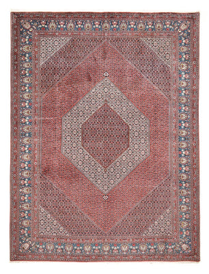 Tapis persan - Bidjar - 395 x 302 cm - rouge foncé