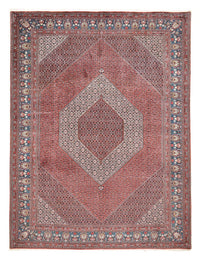 Tapis persan - Bidjar - 395 x 302 cm - rouge foncé