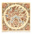 Tapis persan - Royal - 53 x 53 cm - multicolore