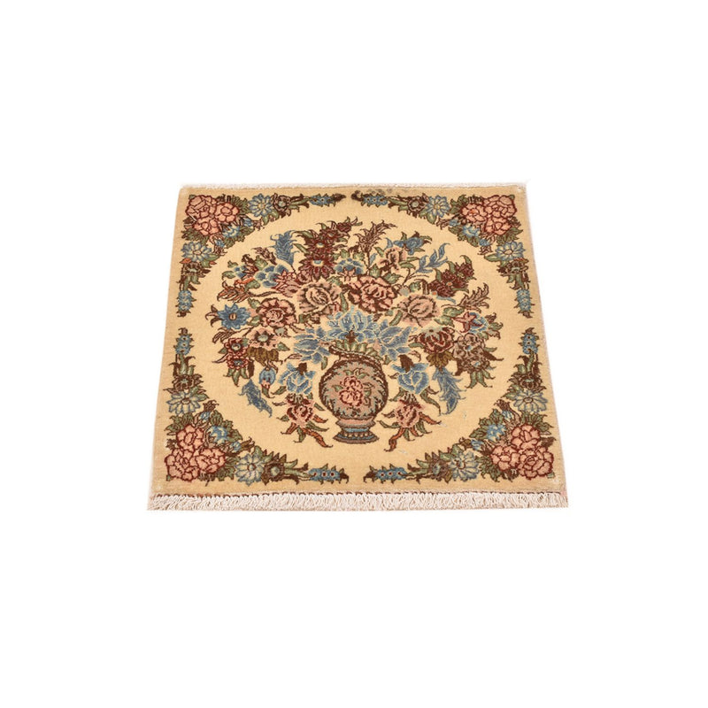 Tapis persan - Royal - 53 x 53 cm - multicolore