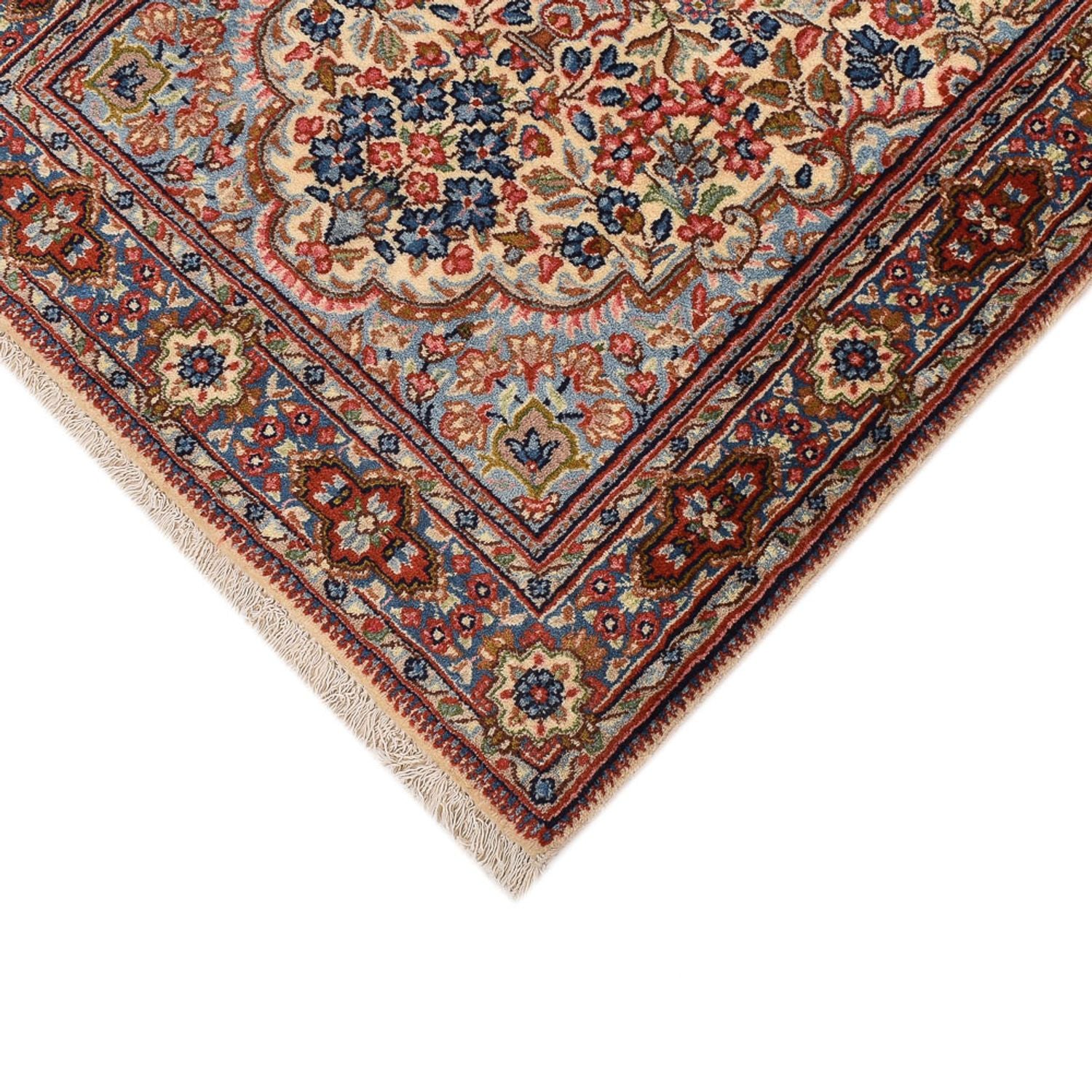 Tapis de couloir Tapis persan - Royal - 389 x 78 cm - rouge clair