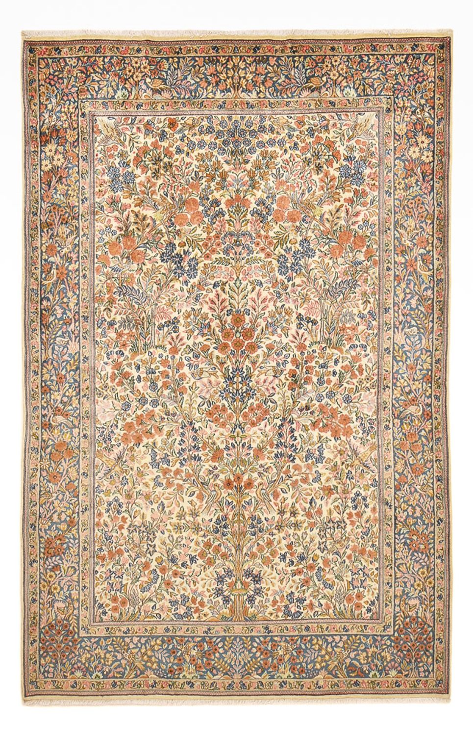Tapis persan - Royal - 275 x 177 cm - beige foncé
