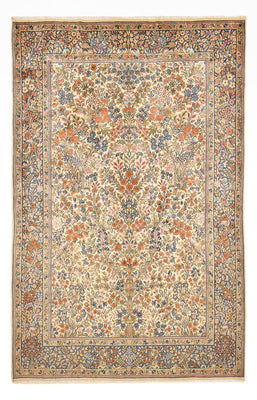 Tapis persan - Royal - 275 x 177 cm - beige foncé