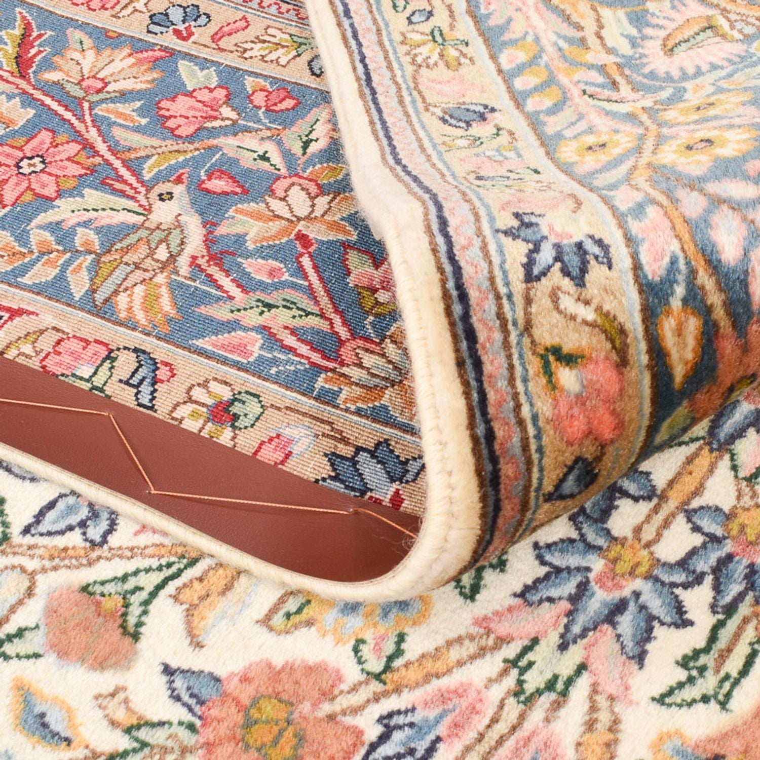 Tapis persan - Royal - 275 x 177 cm - beige foncé