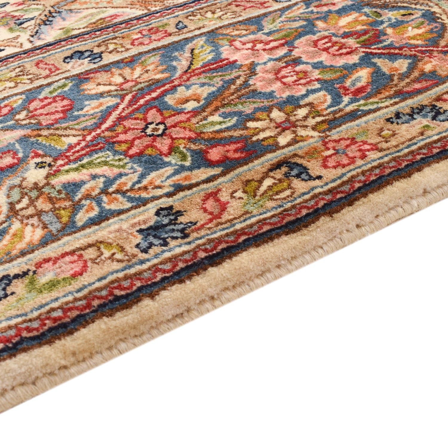 Tapis persan - Royal - 271 x 177 cm - beige foncé