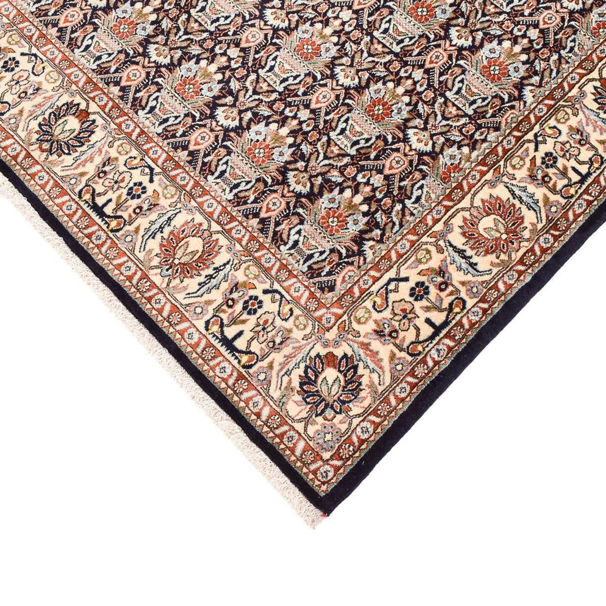 Tapis Gabbeh - Persan Kashkuli - 210 x 139 cm - beige foncé