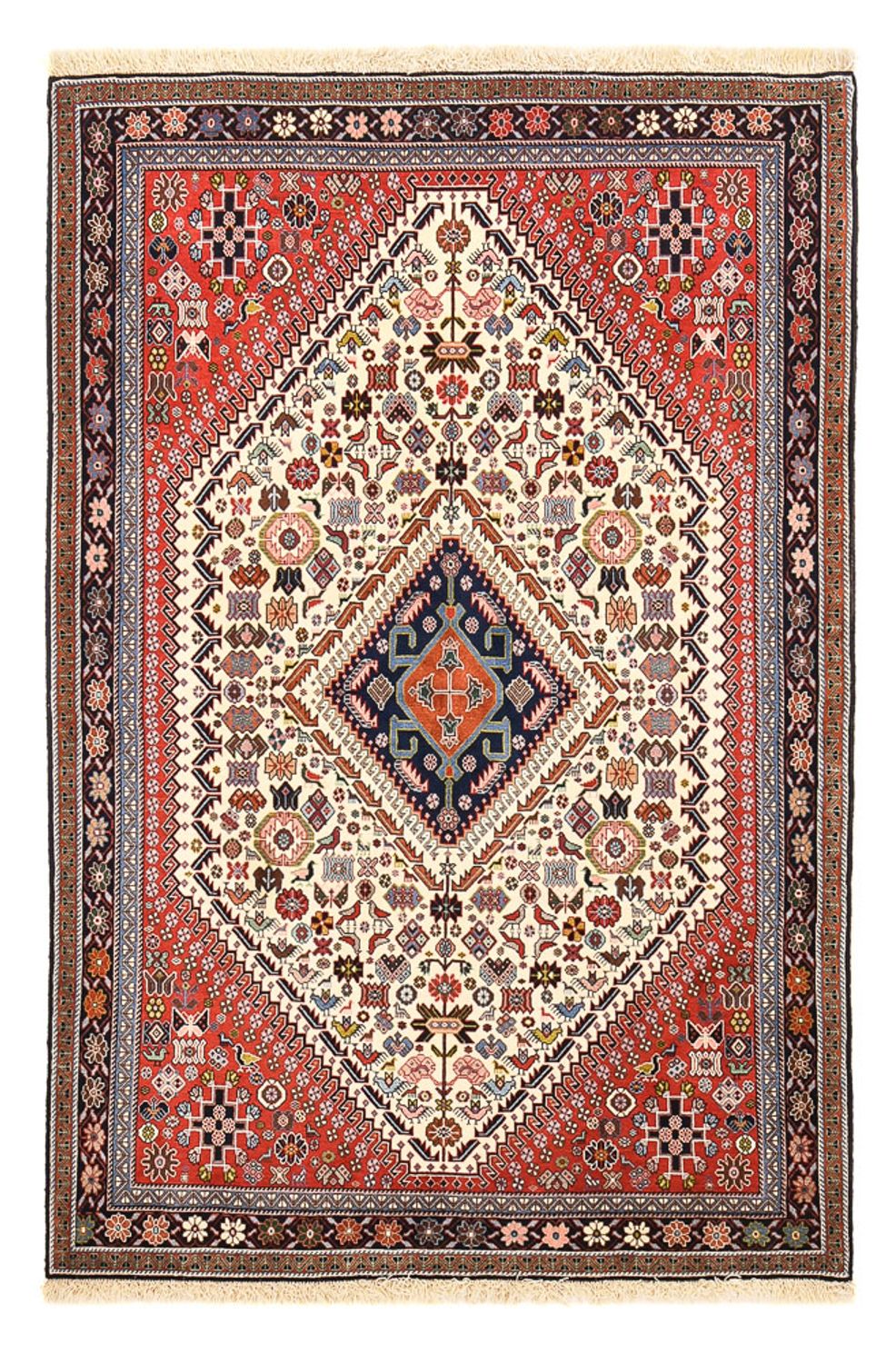 Tapis Gabbeh - Persan Kashkuli - 212 x 143 cm - multicolore