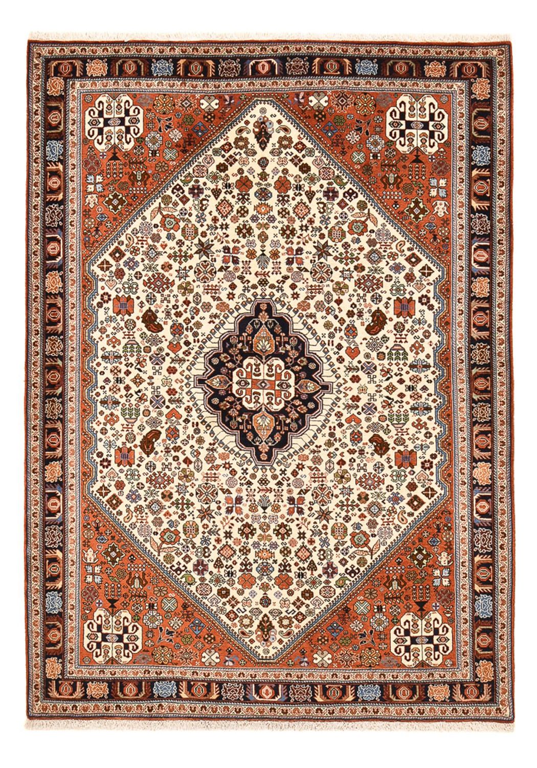 Tapis Gabbeh - Persan Kashkuli - 211 x 153 cm - multicolore