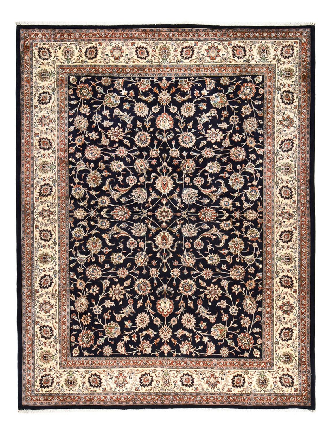 Tapis persan - Classique - Royal - 390 x 300 cm - bleu foncé