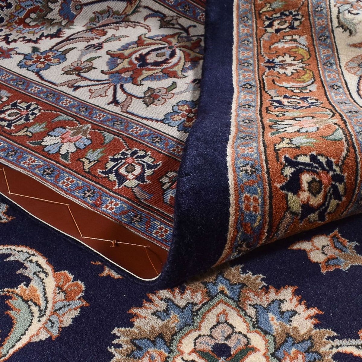 Tapis persan - Classique - Royal - 400 x 300 cm - bleu foncé