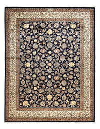 Tapis persan - Classique - Royal - 388 x 295 cm - bleu foncé