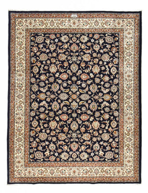 Tapis persan - Classique - 387 x 290 cm - bleu foncé