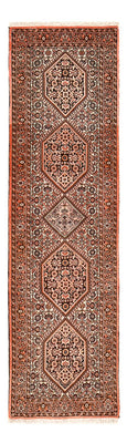 Tapis de couloir Tapis persan - Bidjar - 198 x 57 cm - rouille