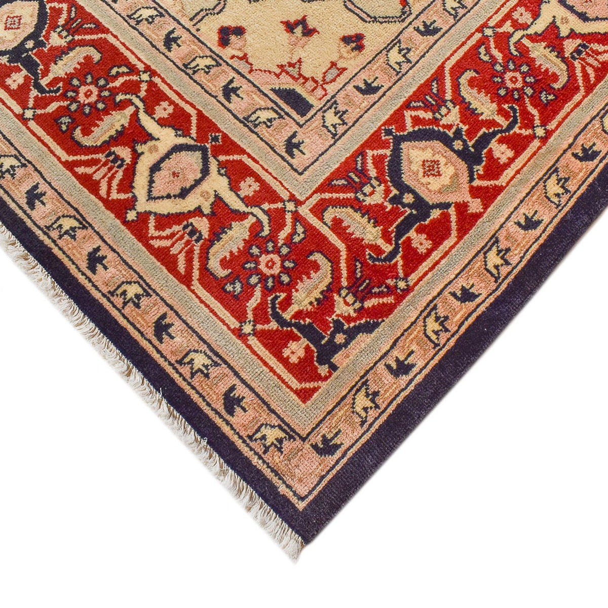 Tapis persan - Nomadic - 365 x 270 cm - bleu foncé