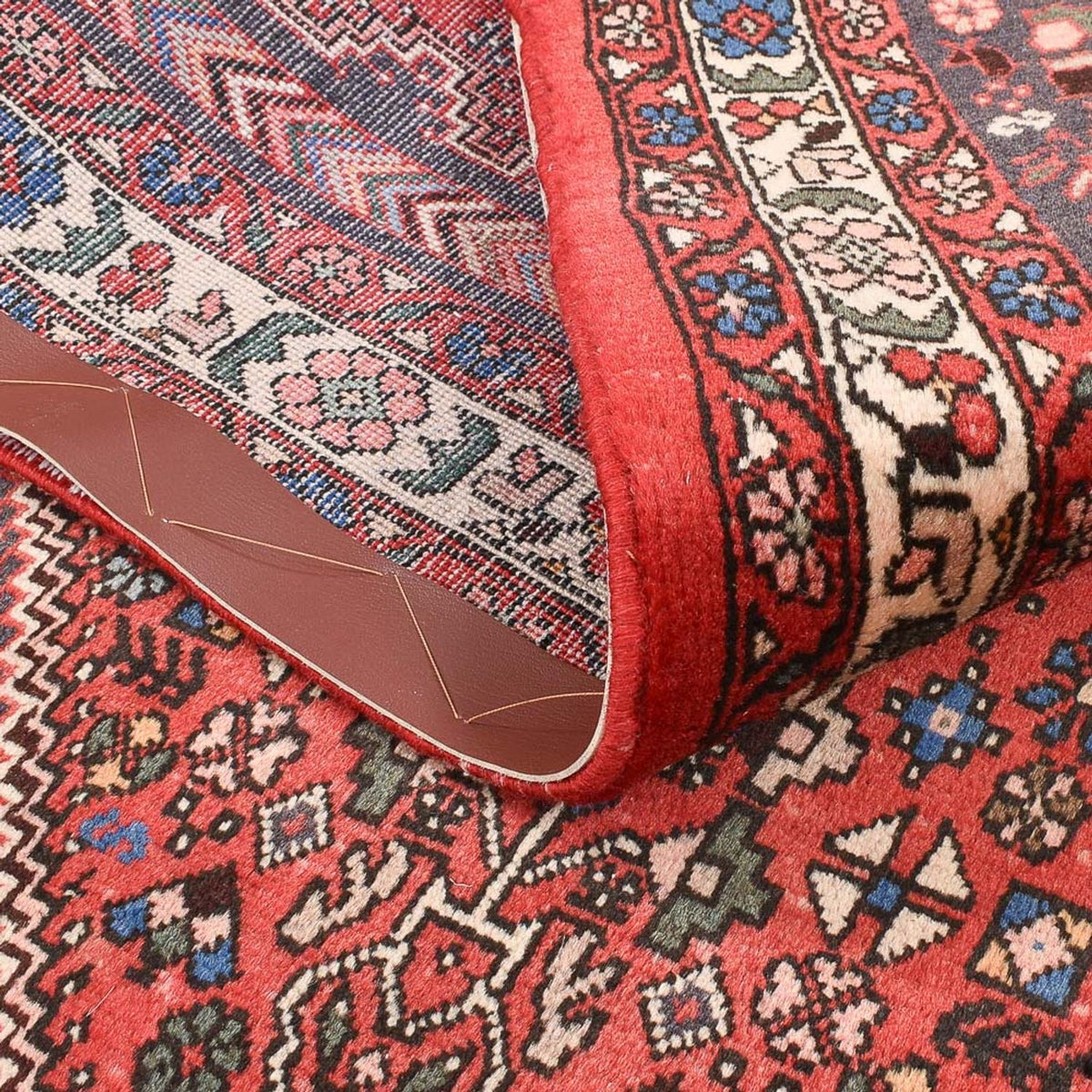 Tapis persan - Nomadic - 153 x 107 cm - rouge