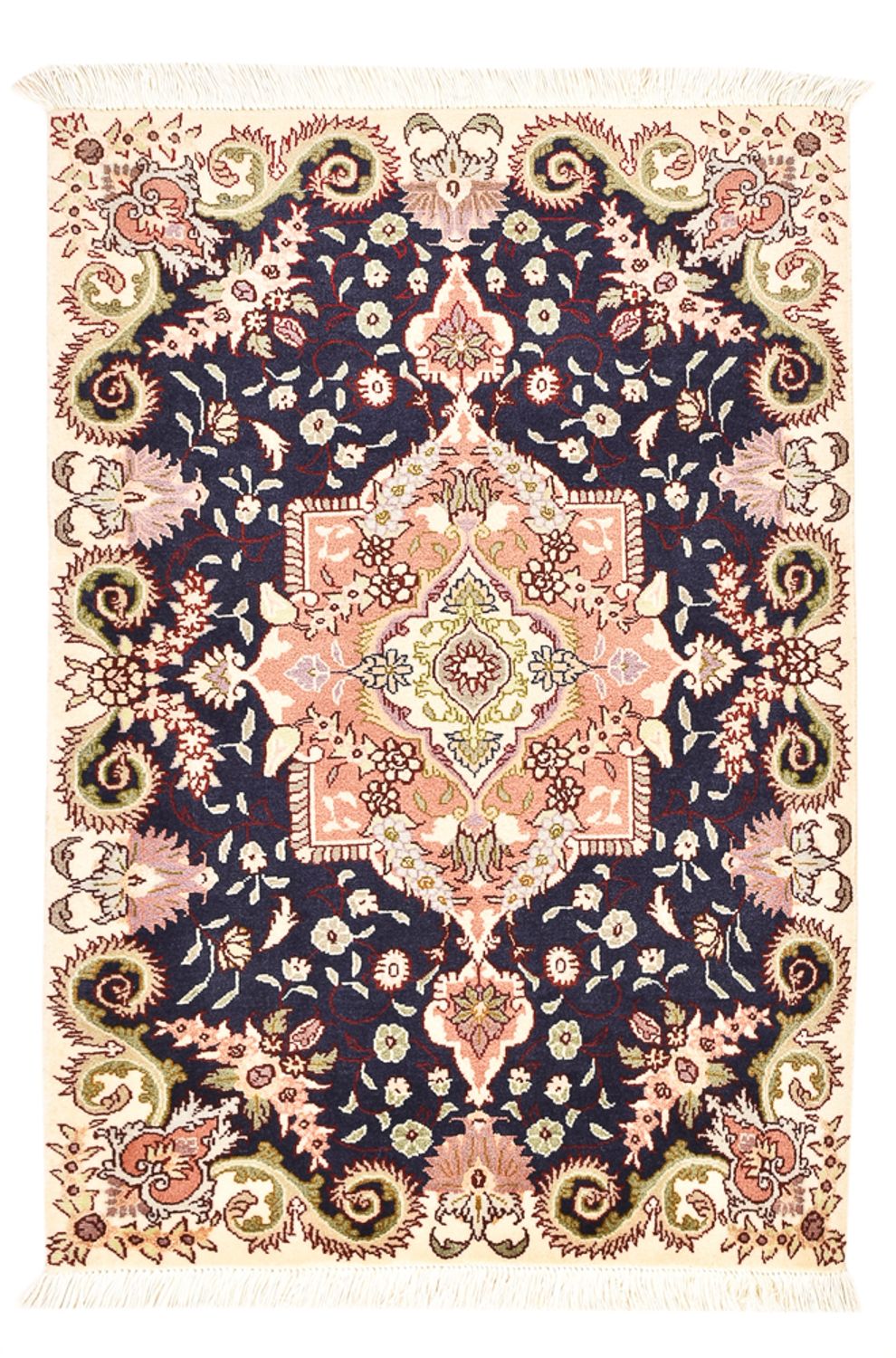 Tapis persan - Tabriz - Royal - 92 x 60 cm - multicolore