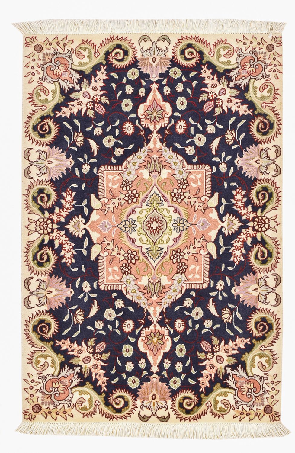 Tapis persan - Tabriz - Royal - 92 x 60 cm - multicolore