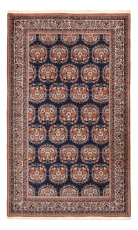 Tapis persan - Bidjar - 251 x 152 cm - bleu foncé