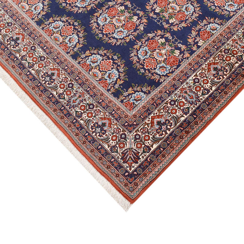 Tapis persan - Bidjar - 251 x 152 cm - bleu foncé
