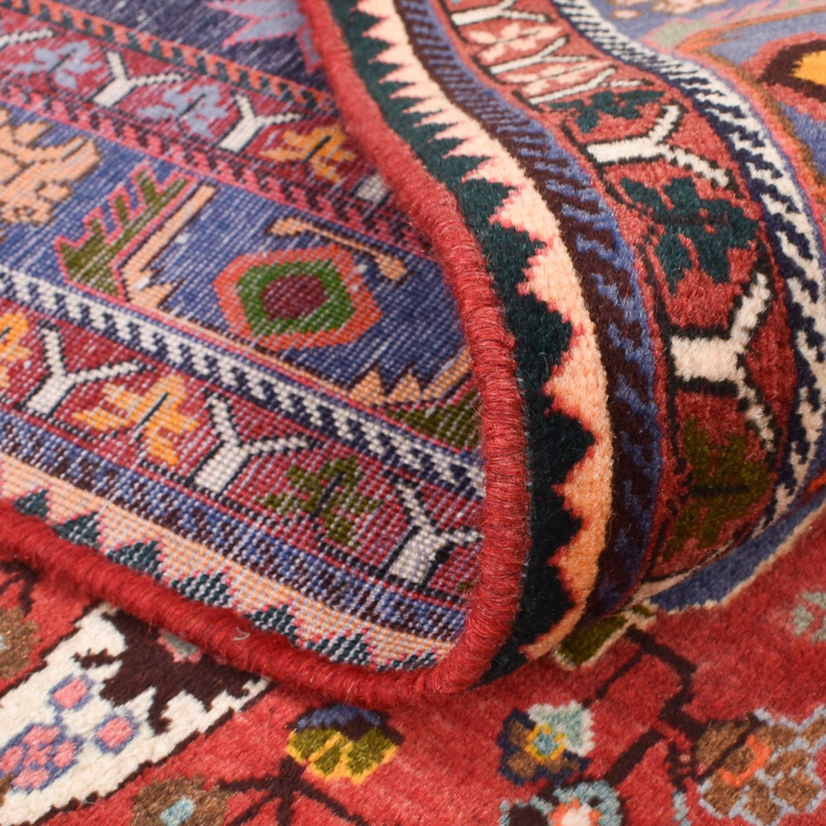 Tapis Gabbeh - Persan Kashkuli - 252 x 156 cm - multicolore