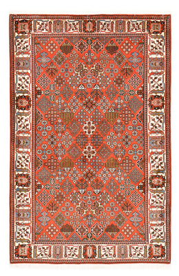 Tapis Gabbeh - Persan Kashkuli - 205 x 133 cm - rouge