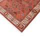 Tapis Gabbeh - Persan Kashkuli - 205 x 133 cm - rouge
