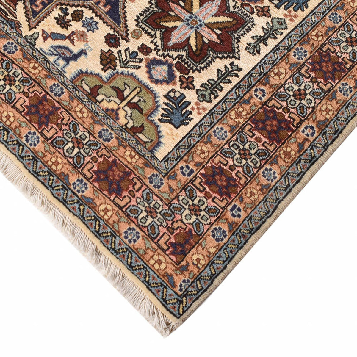 Tapis persan - Nomadic - 190 x 136 cm - multicolore