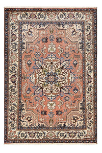 Tapis persan - Nomadic - 209 x 143 cm - rouge clair