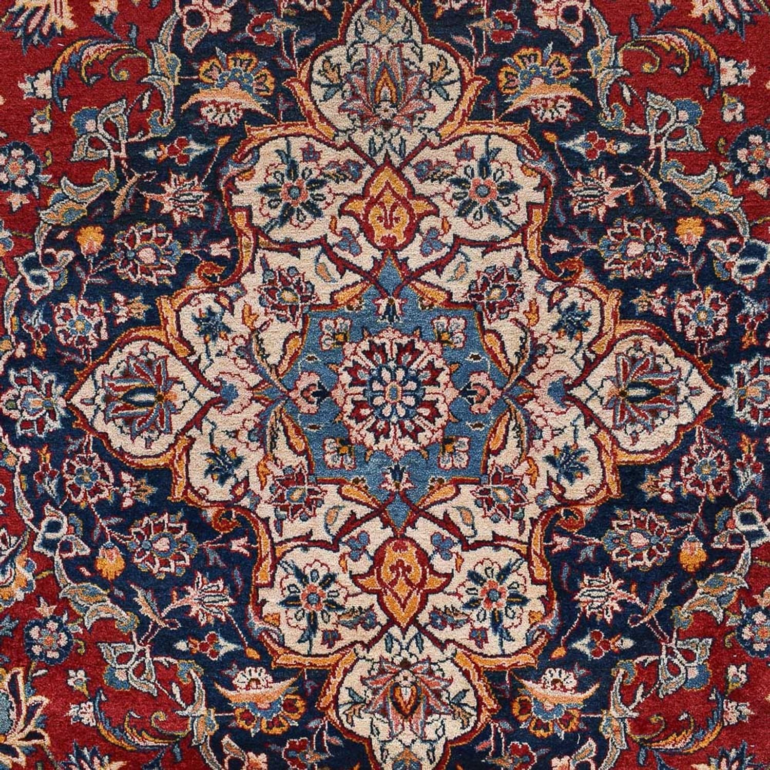 Tapis persan - Keshan - Royal - 437 x 318 cm - rouge