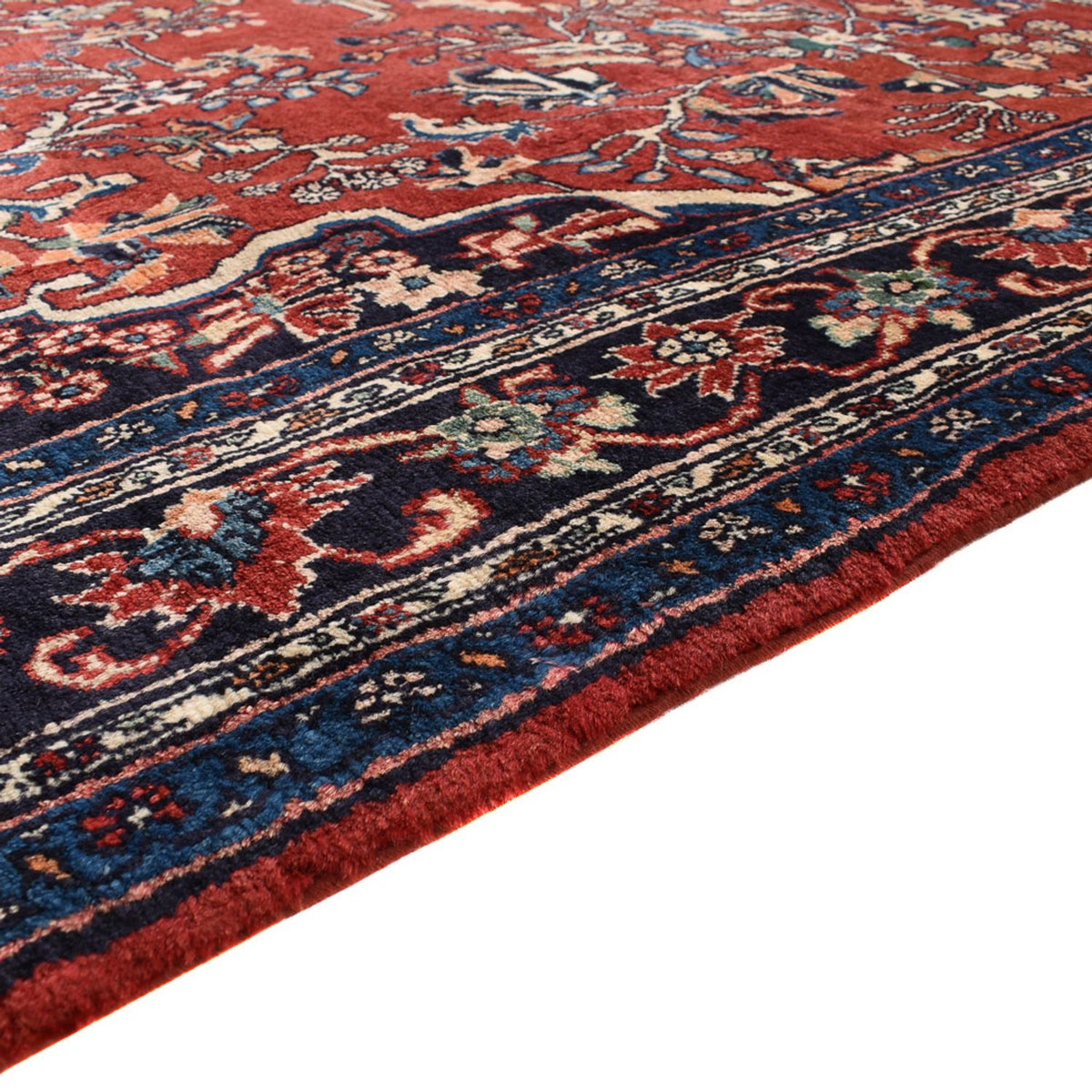 Tapis persan - Bidjar - 374 x 280 cm - rouge