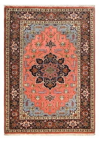 Tapis persan - Nomadic - 198 x 138 cm - rouge clair