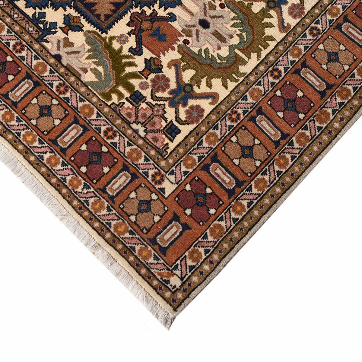 Tapis persan - Nomadic - 201 x 132 cm - multicolore