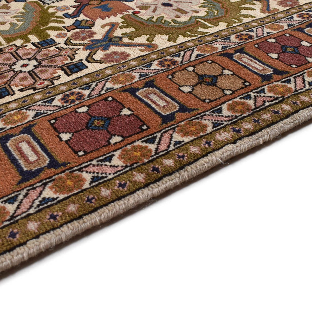 Tapis persan - Nomadic - 201 x 132 cm - multicolore