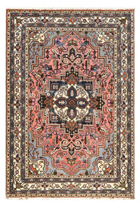 Tapis persan - Nomadic - 206 x 138 cm - rouge clair